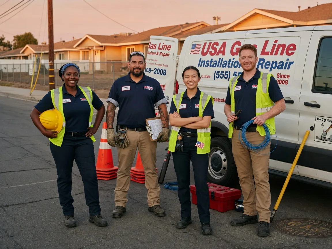 Gas Line Installation company in Moneta, VA